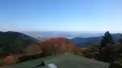 大山阿夫利神社の景色