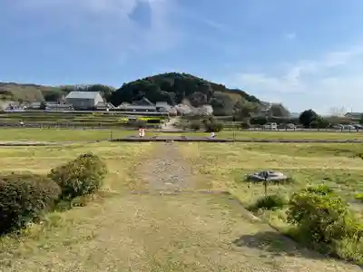 弘福寺（川原寺跡）の景色