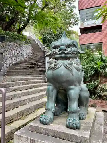 愛宕神社の狛犬