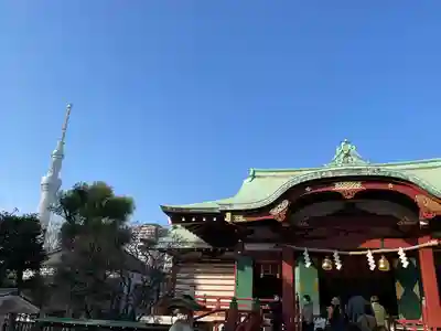 亀戸天神社の本殿・本堂
