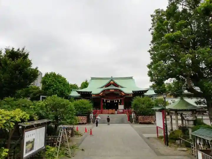 亀戸天神社の本殿・本堂