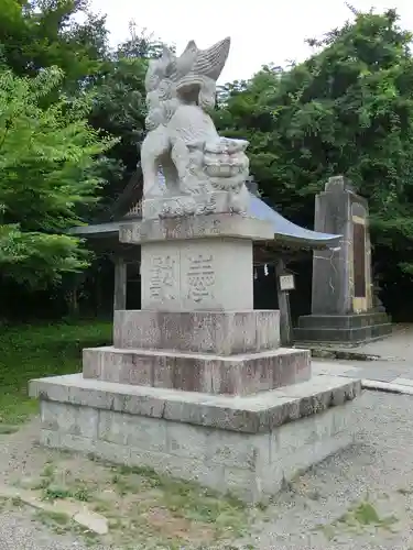 中山神社の狛犬