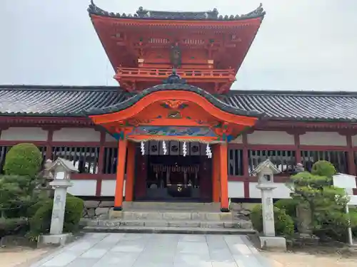 伊佐爾波神社の本殿・本堂