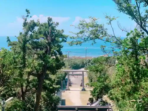 洲崎神社の鳥居