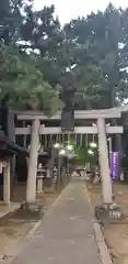 古録天神社の鳥居