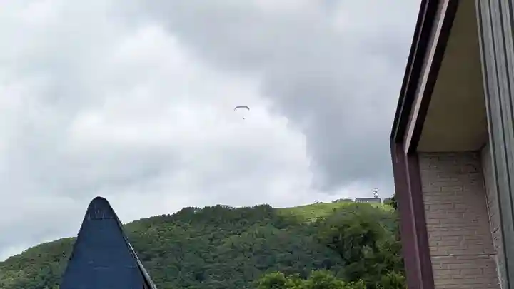 留寿都神社の景色