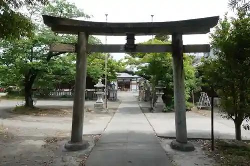 阿久刀神社の鳥居