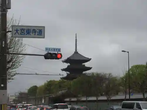 東寺（教王護国寺）の周辺