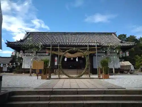 阿智神社の本殿・本堂