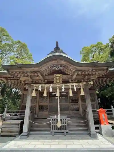 鏡神社の本殿