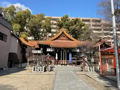 松山神社の本殿・本堂