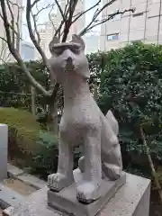 銀世界稲荷神社の狛犬