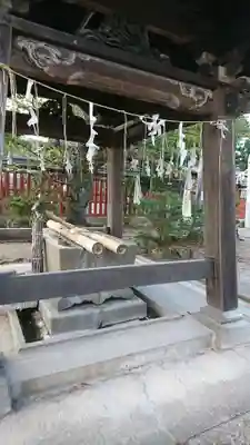 荒雄神社の手水舎