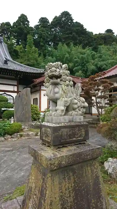 梅渓寺の狛犬