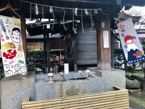 平河天満宮の手水舎