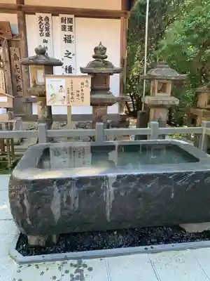 春日大社の手水舎