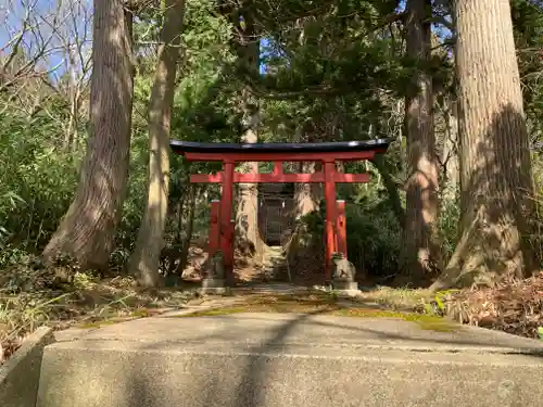 白幡神社の鳥居