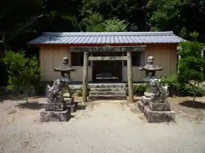 宇氣比神社の本殿・本堂