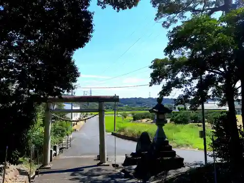 須倍神社の鳥居