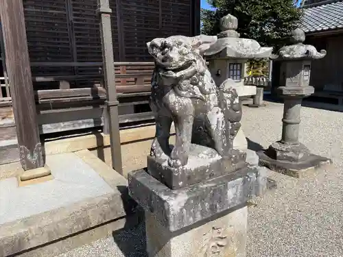 春日神社の狛犬