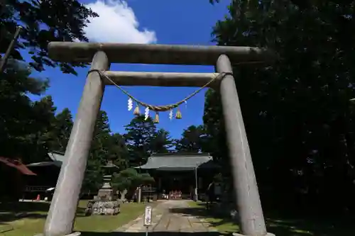 三春大神宮の鳥居