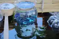 阿邪訶根神社の手水舎