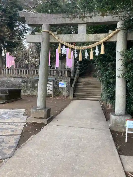 前玉神社の鳥居