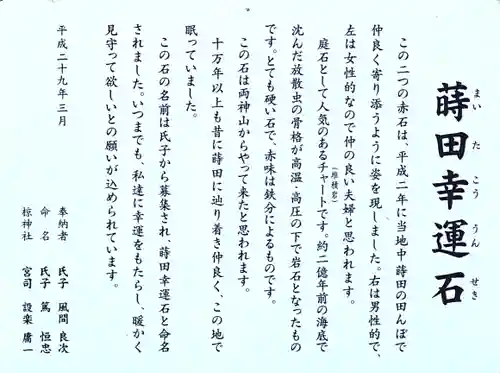 中蒔田椋神社(埼玉県)