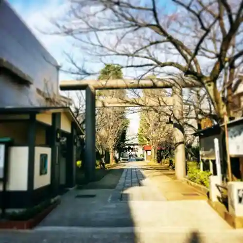 亀戸 香取神社の鳥居