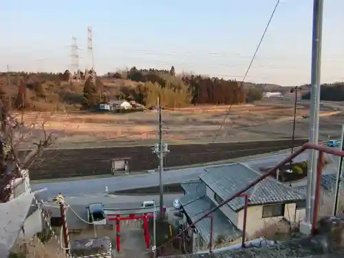 熊野神社の景色