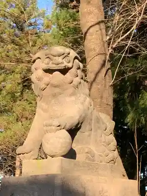赤城神社の狛犬