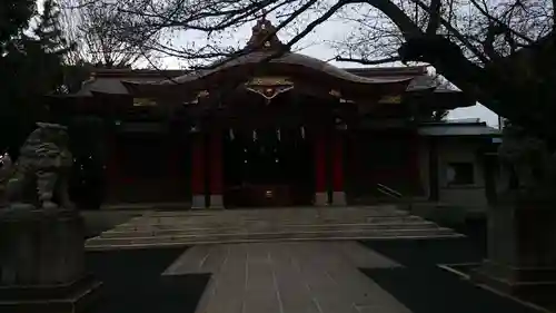 旗岡八幡神社の本殿・本堂