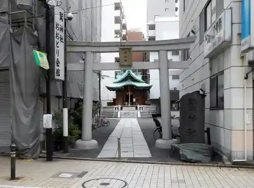 大森鷲神社の鳥居