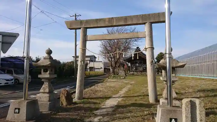 久多神社(東畑)の鳥居