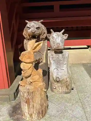 富士山東口本宮 冨士浅間神社の狛犬