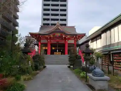 成子天神社の本殿・本堂