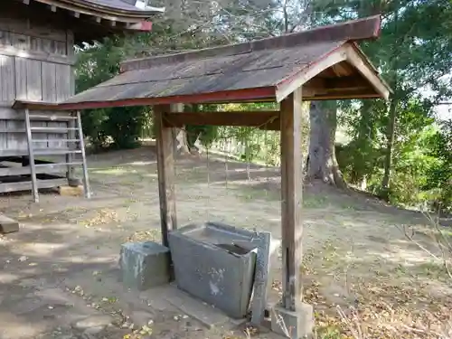 蛟蝄神社門の宮の手水舎