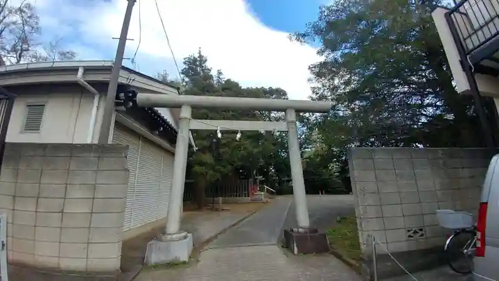 中町天祖神社の鳥居