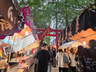 花園神社のお祭り