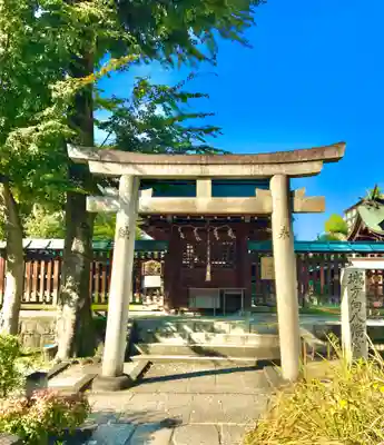 難波大社 生國魂神社の鳥居