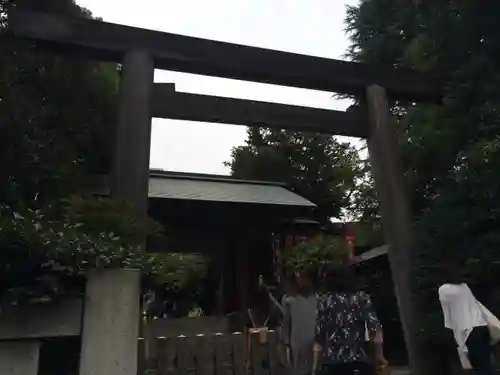 東京大神宮の鳥居