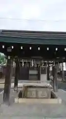 網野神社の手水