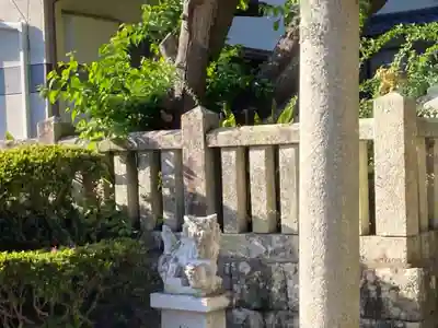 白皇神社の狛犬