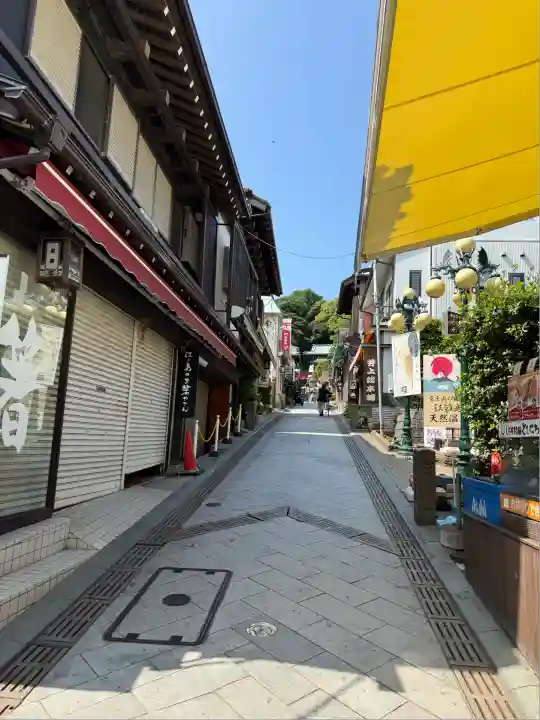 江島神社の景色