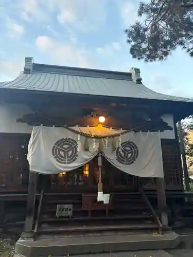 帯広三吉神社の本殿・本堂