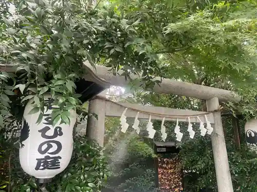 川越熊野神社の鳥居