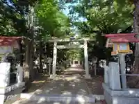 妹背牛神社の鳥居