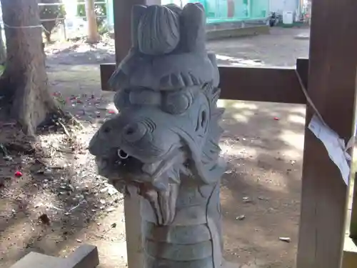 諏訪神社の手水舎