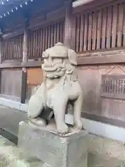 野田八幡宮の狛犬