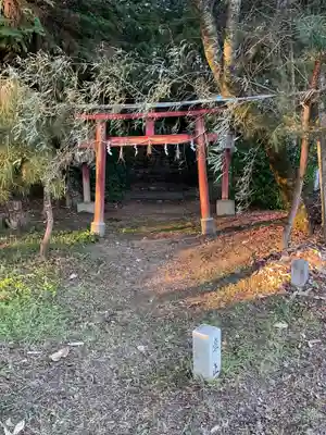 白山神社の鳥居